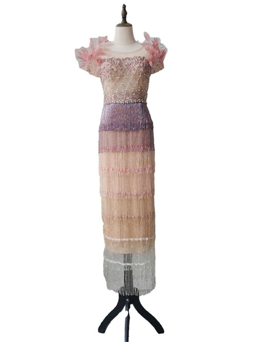 Crystal Evening Dress