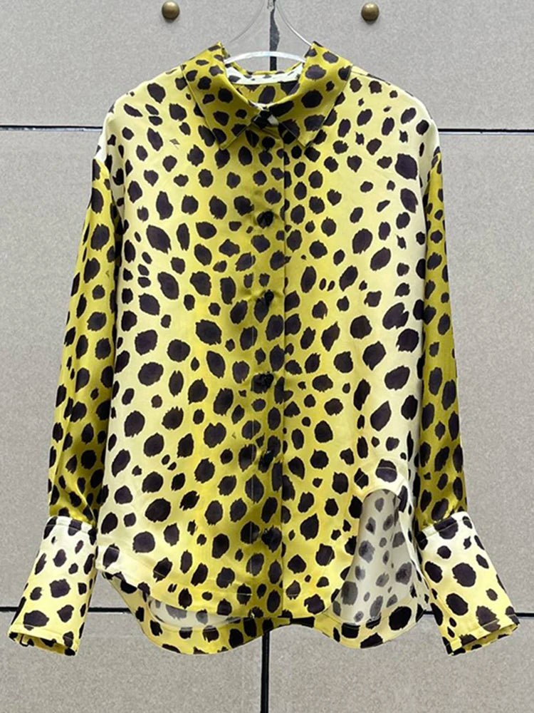 The Isabeau Leopard Lapel Set