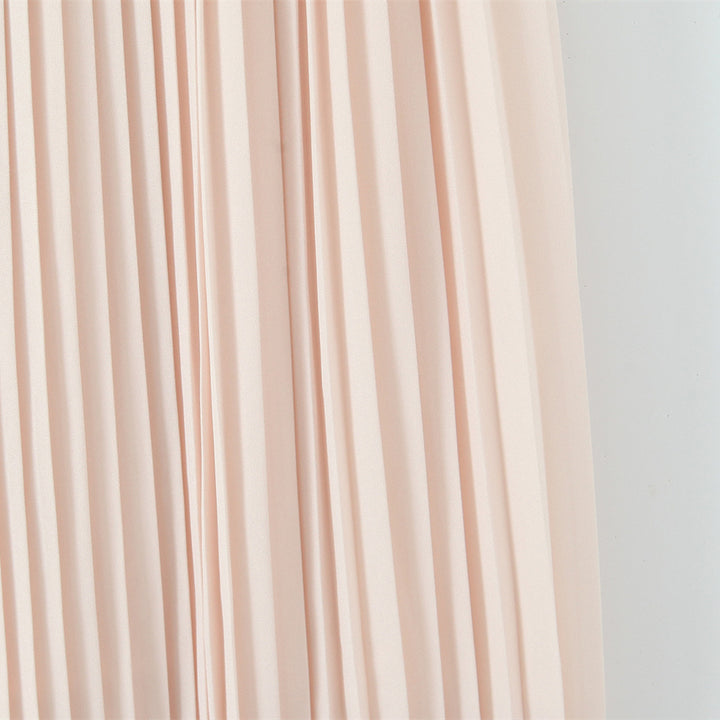 Sexy pleated waist cinching strapless dress