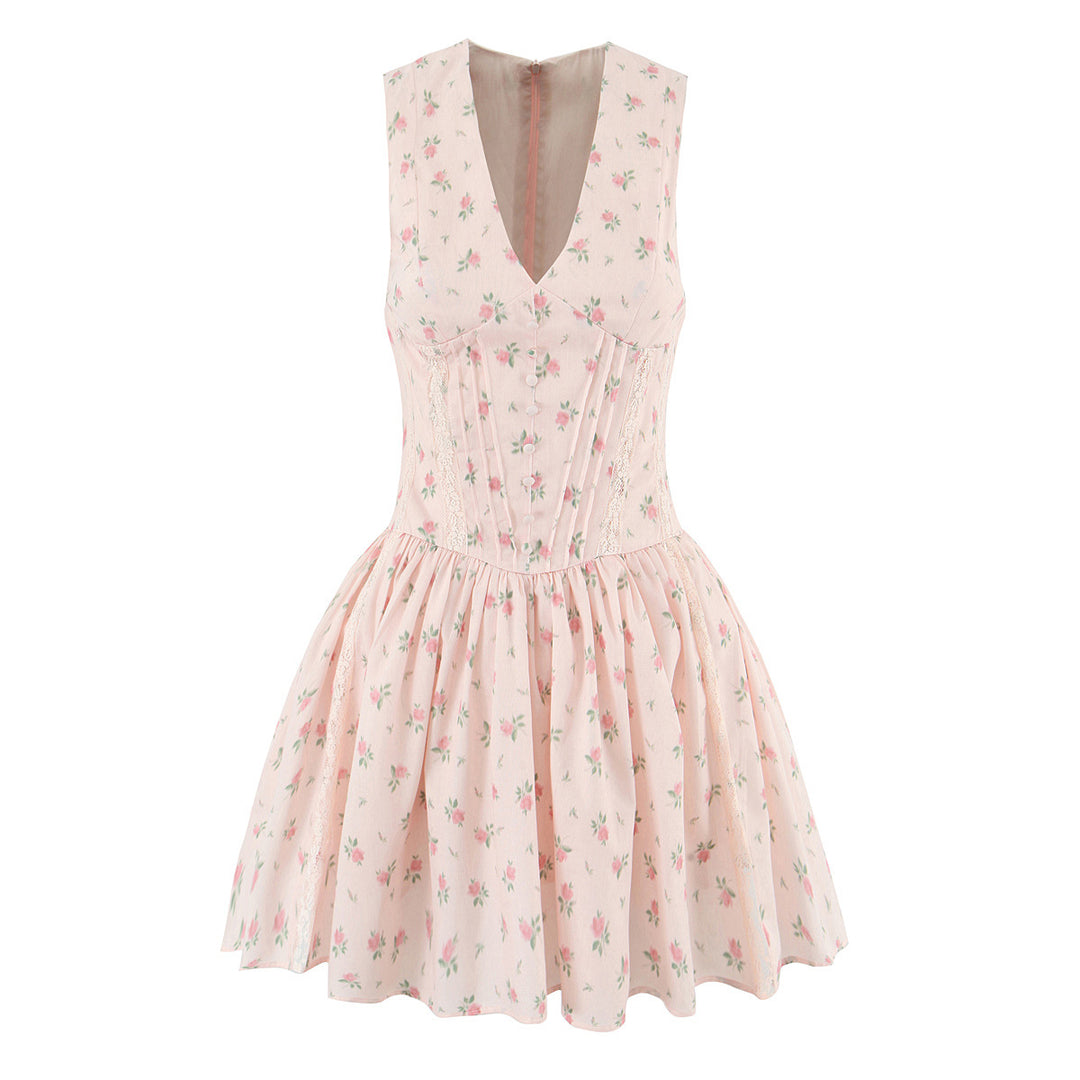 The Lucienne Lace Mini Dress