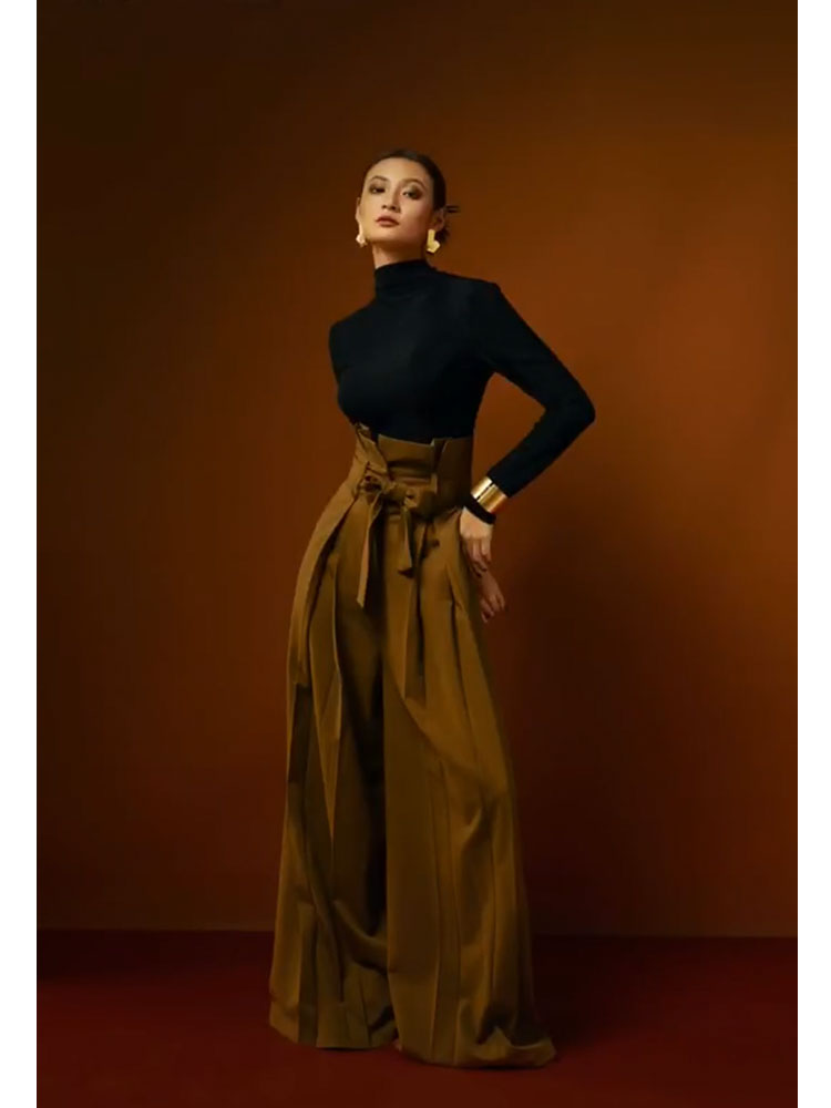 The Wren Wide Leg Suit Pants