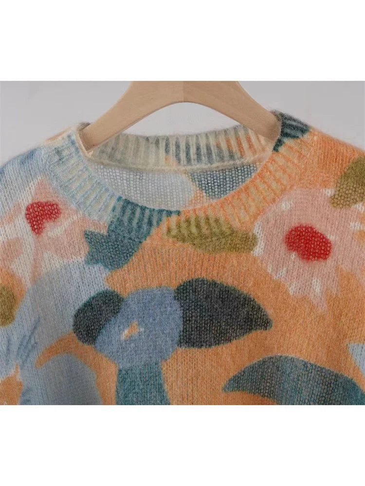 The Marceline Mohair Pullover
