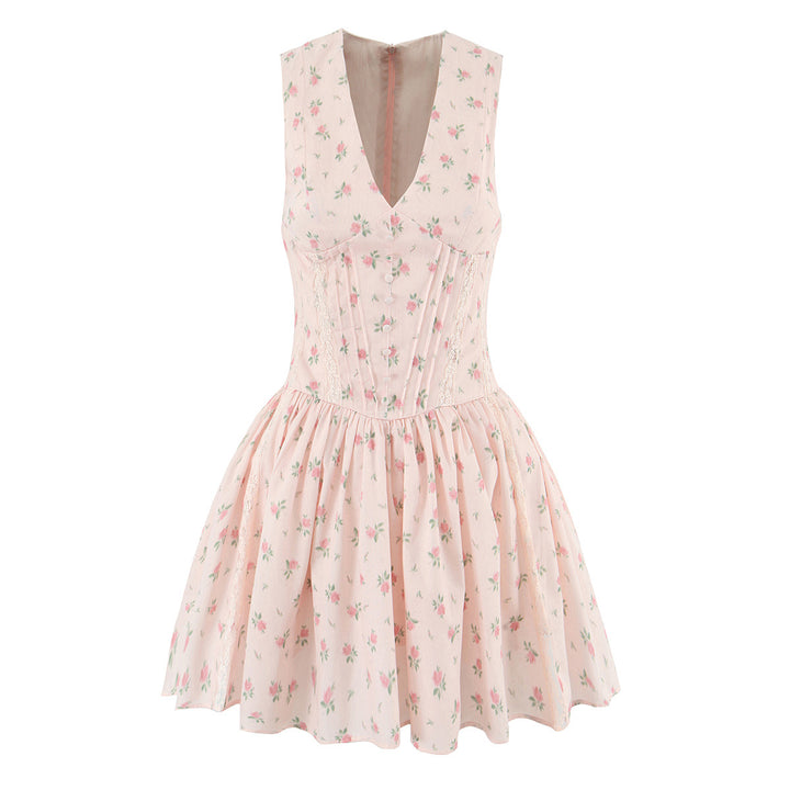 The Lucienne Lace Mini Dress