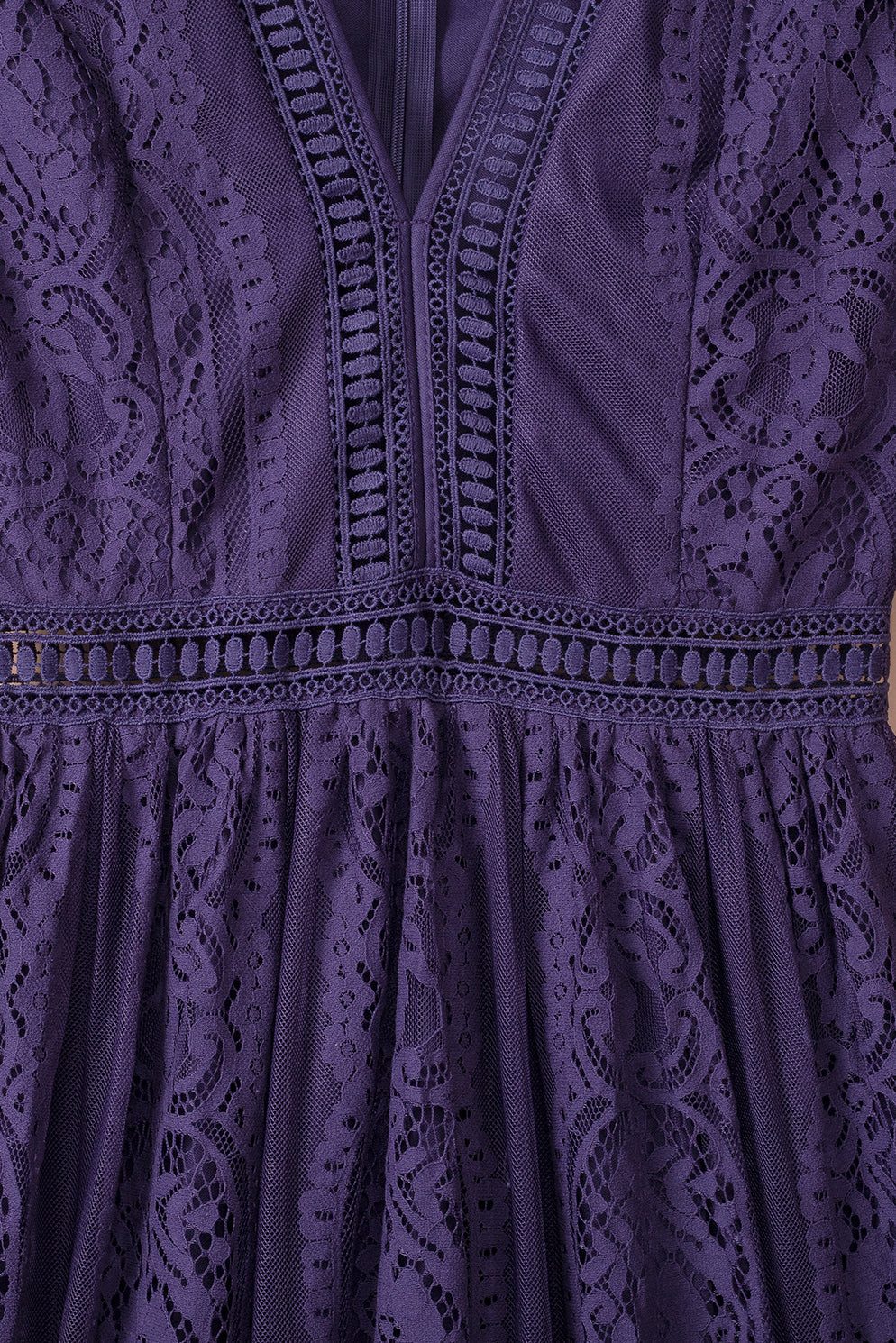 Fiery Heart Lace Dress