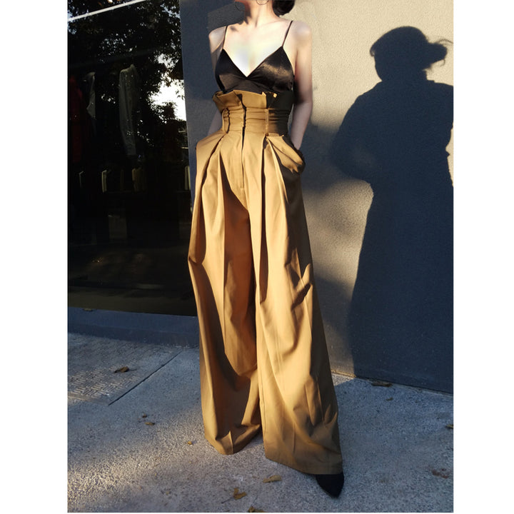 The Wren Wide Leg Suit Pants