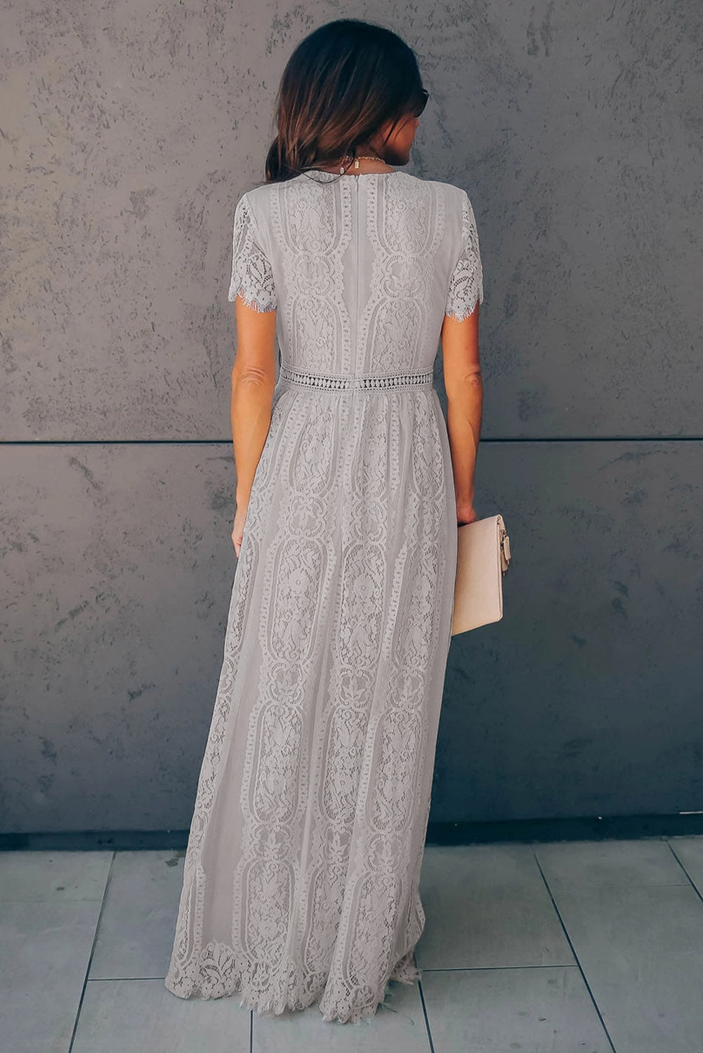 Fiery Heart Lace Dress