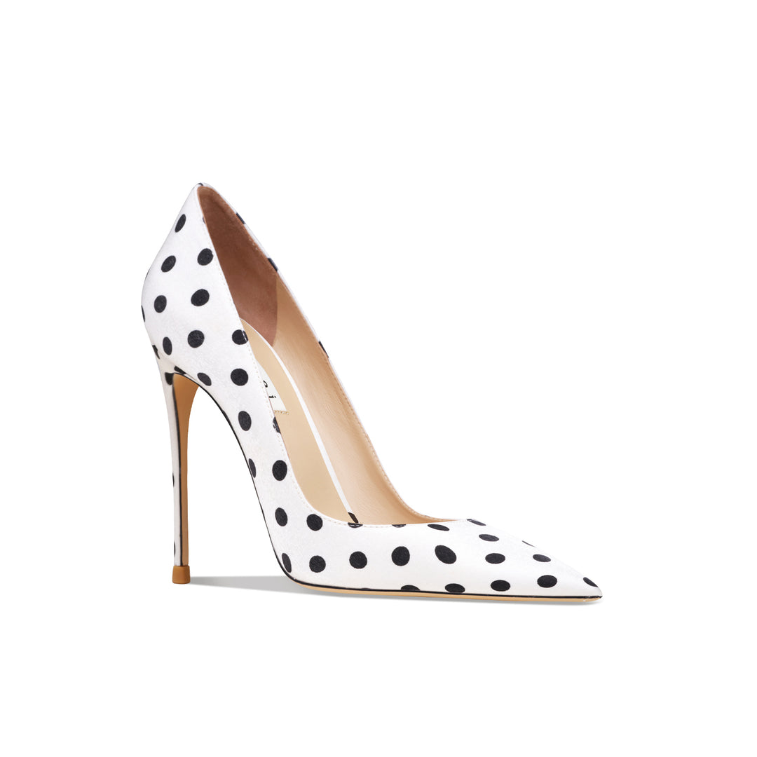 The Solene Polka Dot Heels