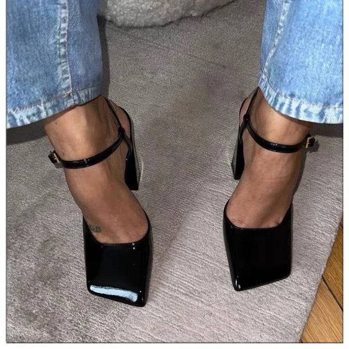 The Marlowe Rhinestone Mary Janes
