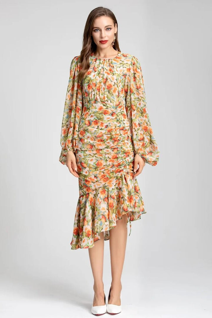 High Quality Designer Runway Gorgeous Elegant Mermaid Dress Women&