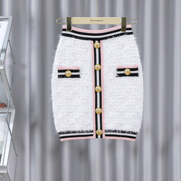 The Beatrix Button Cardigan Set