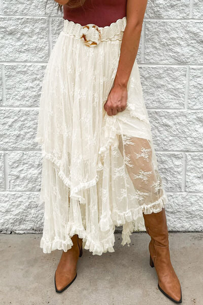 The Ines Lace Skirt