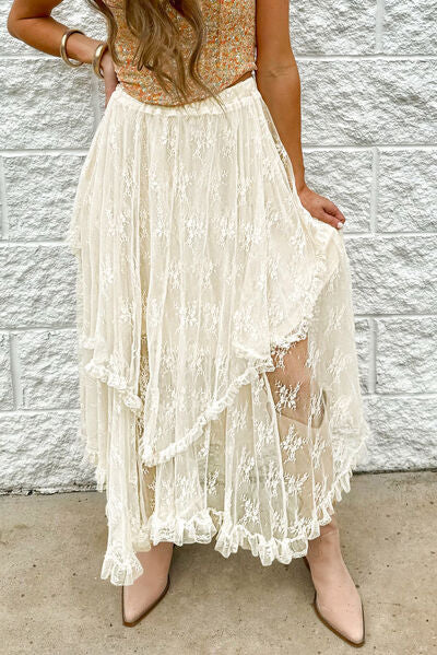 The Ines Lace Skirt