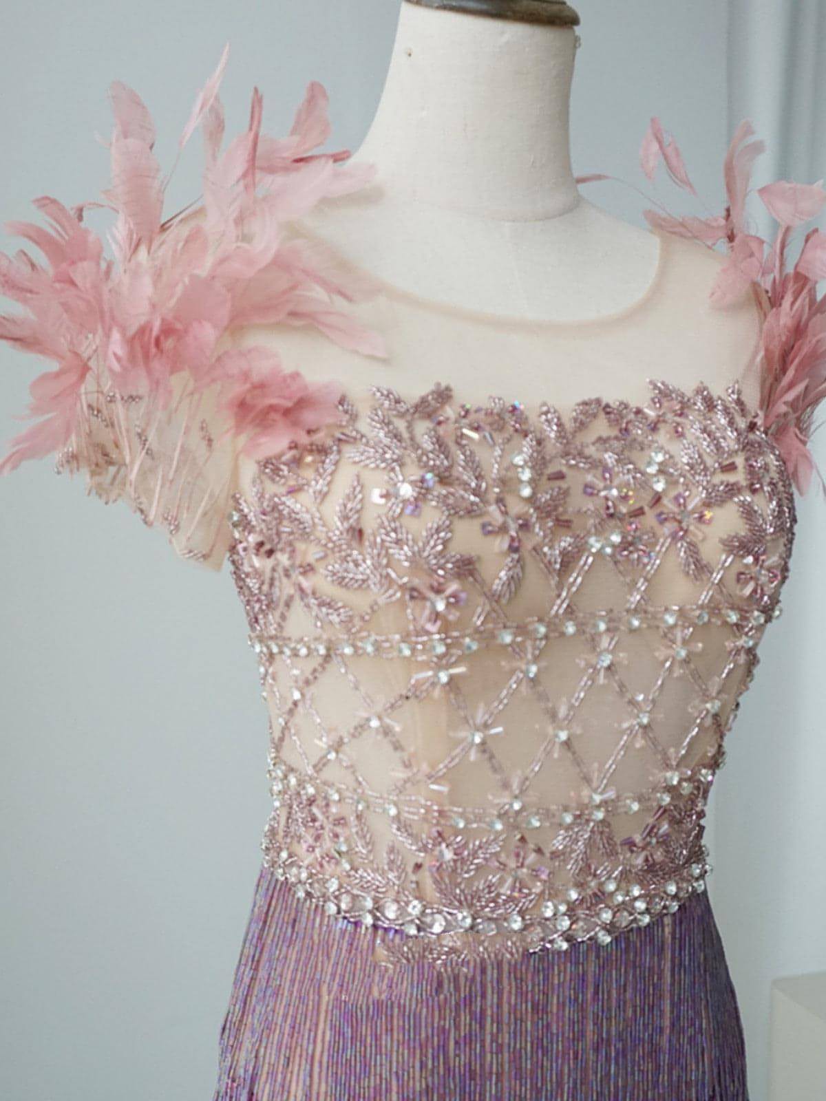 Crystal Evening Dress