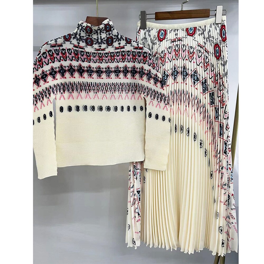 Long Halfskirt Set Women&