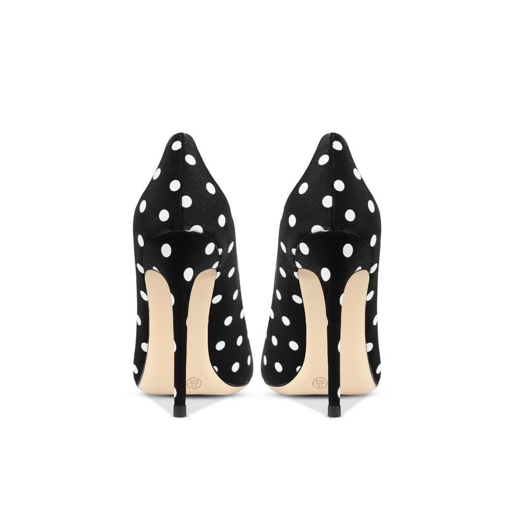 The Solene Polka Dot Heels