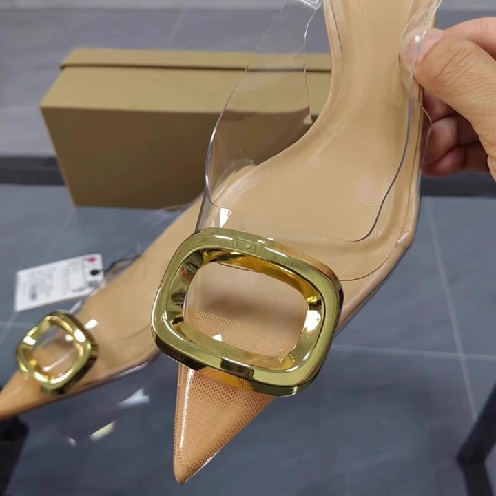 The Beatrix Buckle Heels