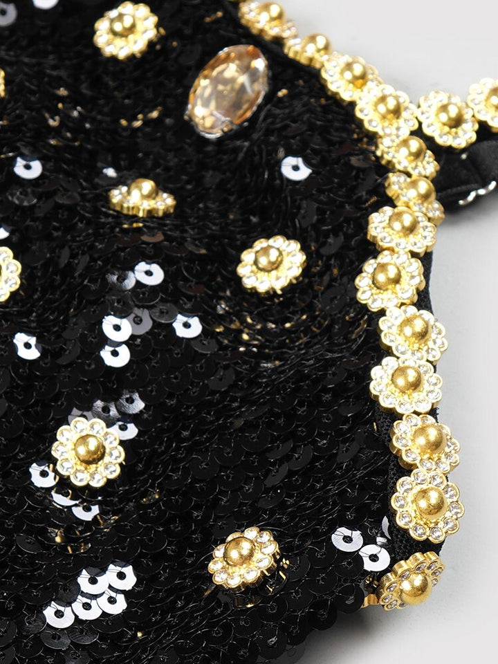 Black Evening Dinner Dress Women Elegant Square Collar Crystal Sequins Spaghetti Strap Dresses