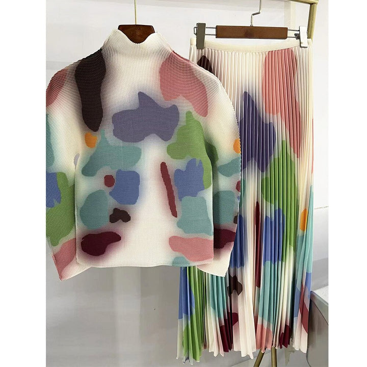 Long Halfskirt Set Women&