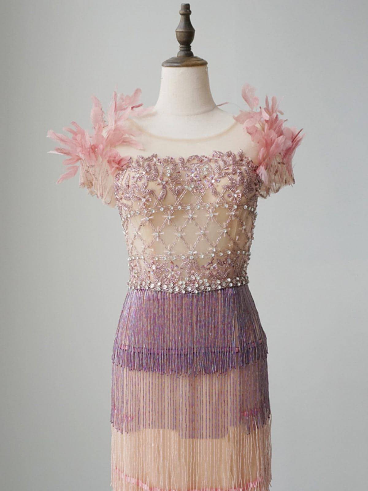 Crystal Evening Dress