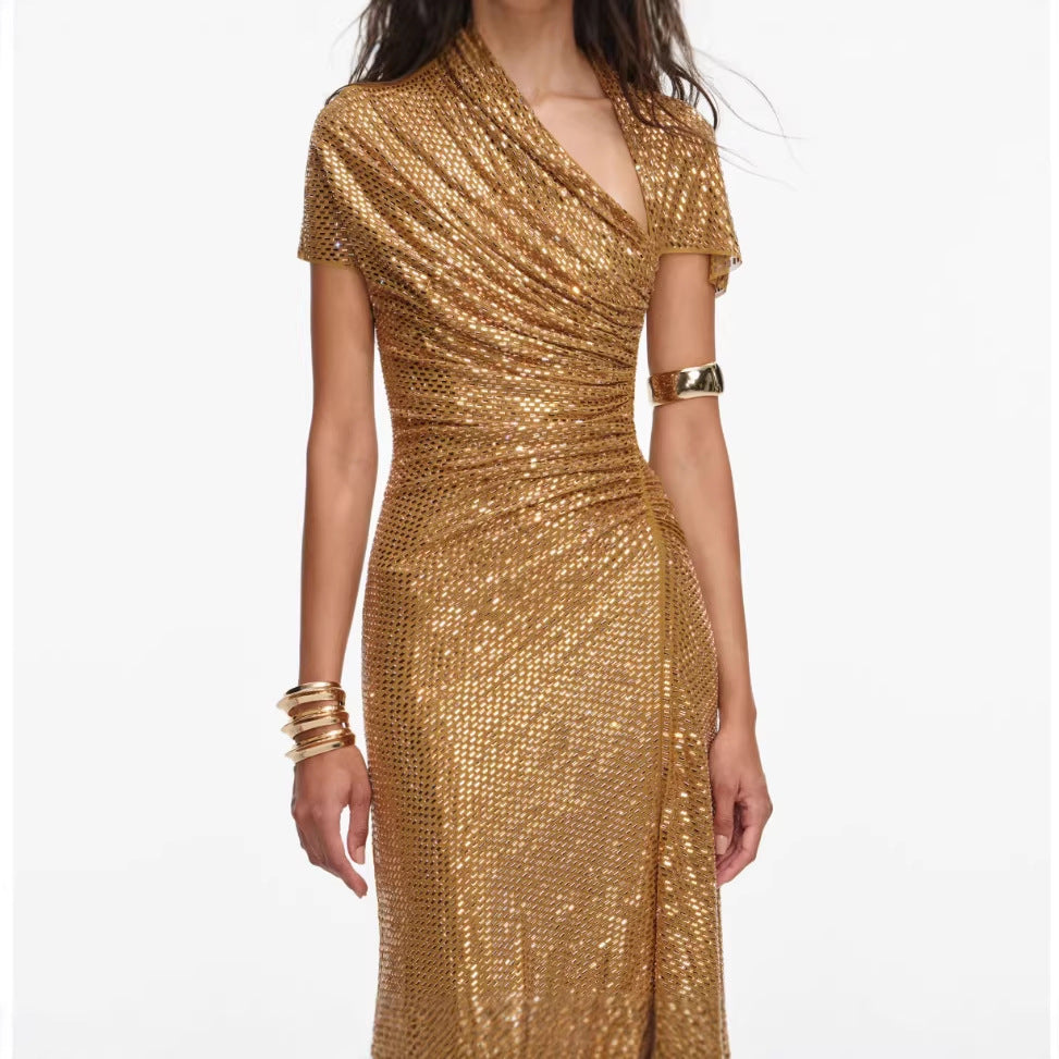 The Odalys Rhinestone Dress