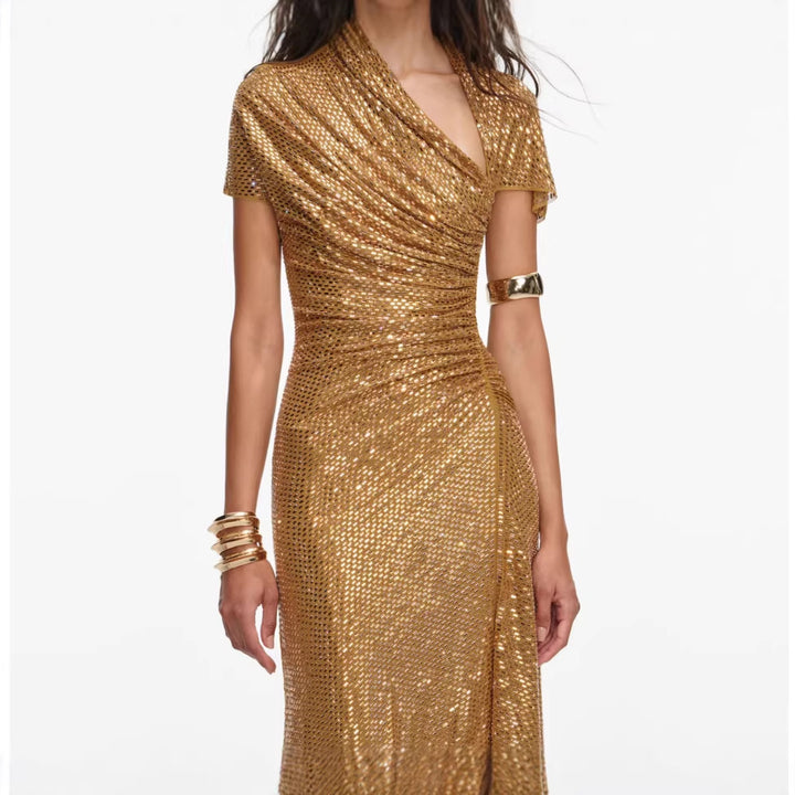 The Odalys Rhinestone Dress