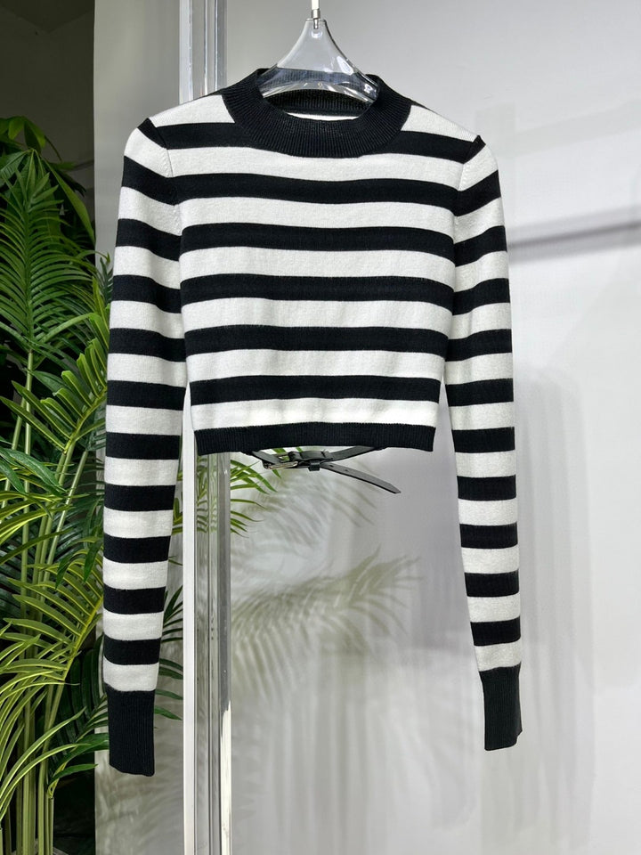 The Fleur Striped Sweater