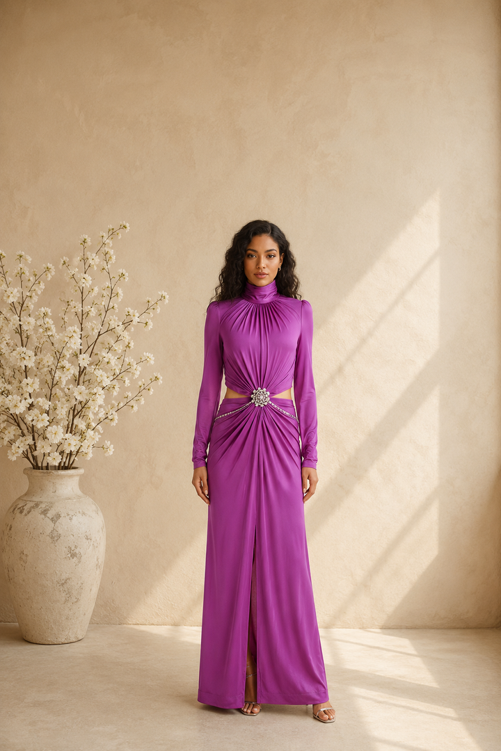 The Elowen Inlaid Dress