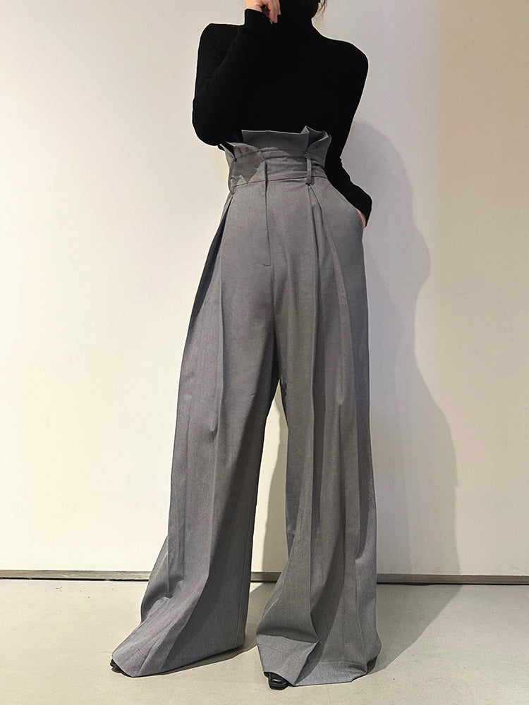 The Wren Wide Leg Suit Pants