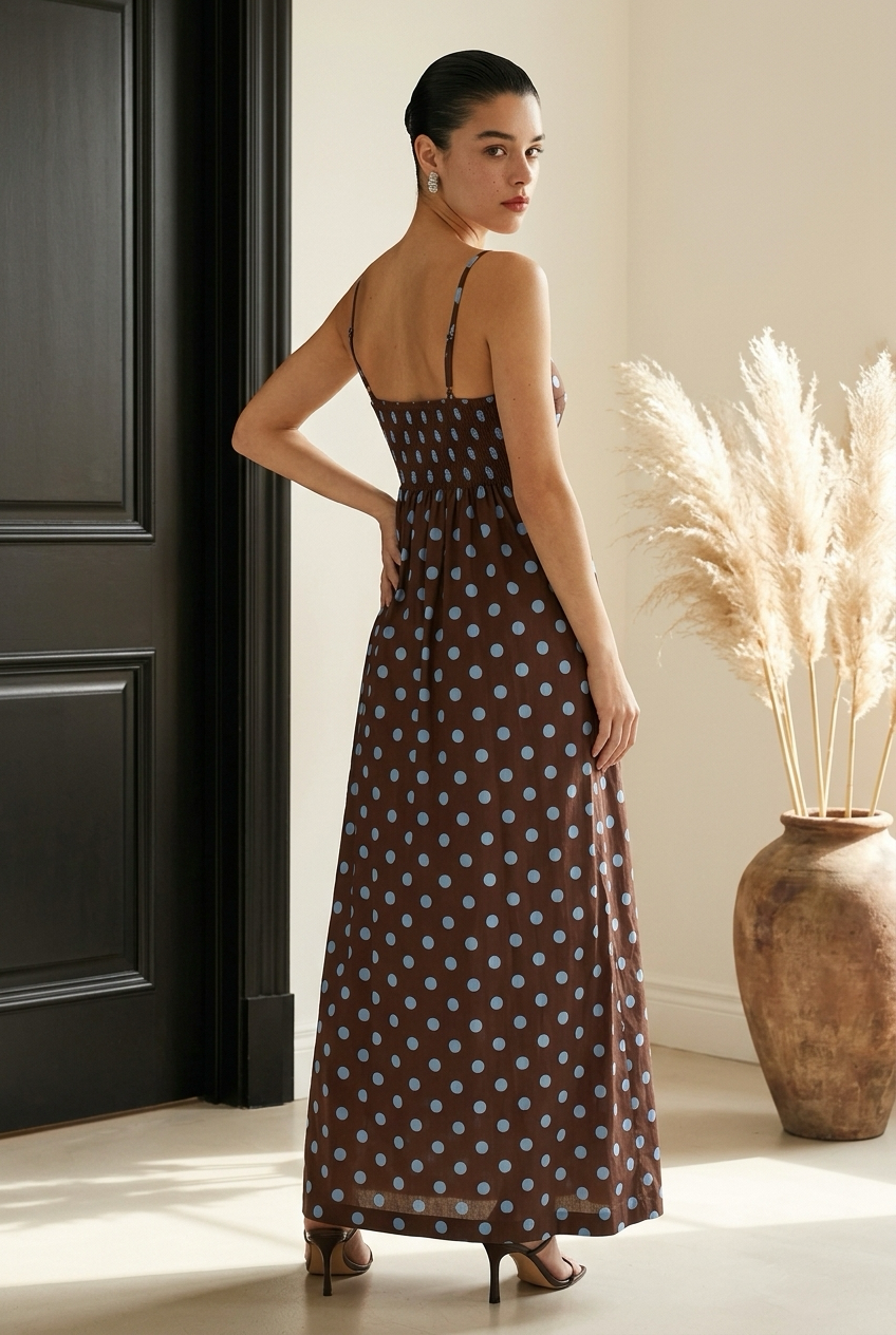 Amoura Pleated Maxi