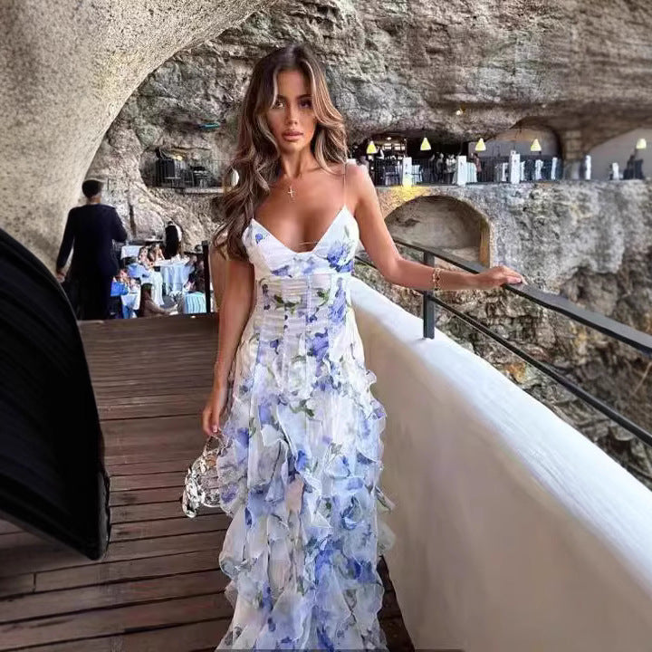 Long Evening Dress for Women with Off-Shoulder Design and Elegant Style