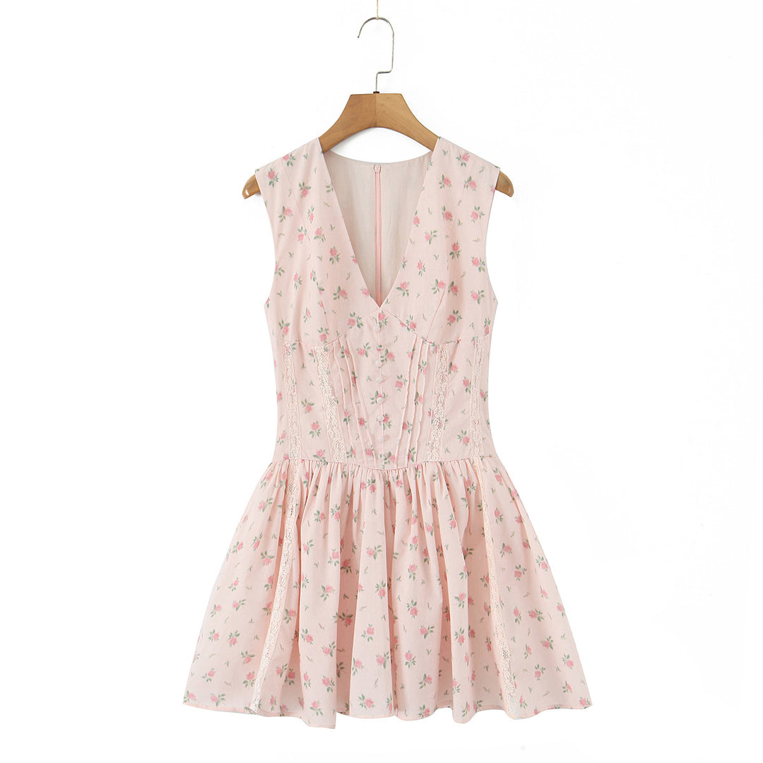 The Lucienne Lace Mini Dress