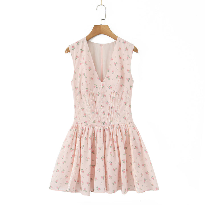 The Lucienne Lace Mini Dress