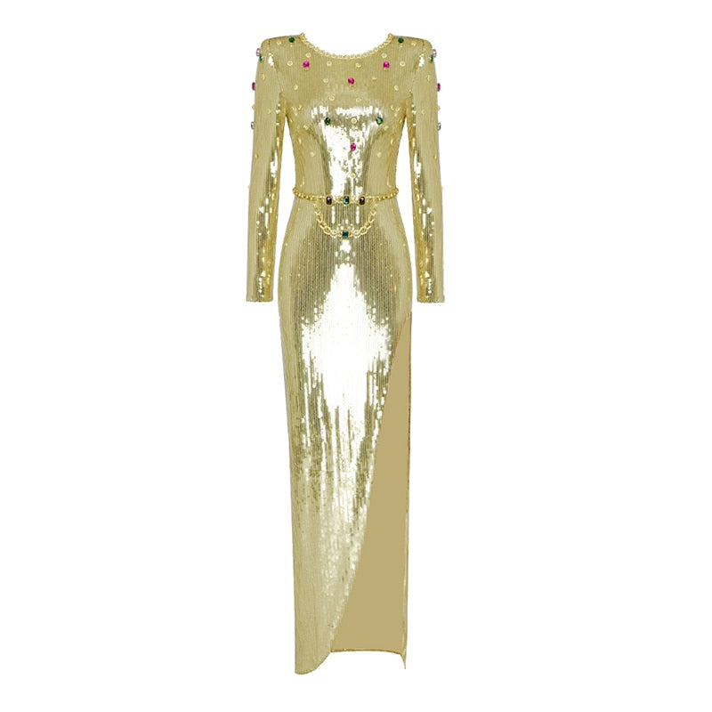 The Sequin Bandage Dress