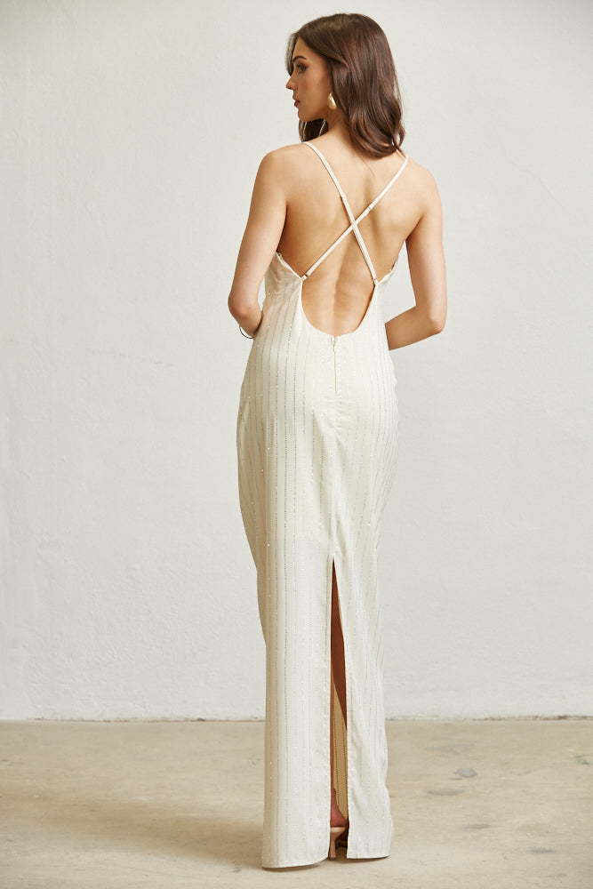 The Persephone Satin Dress