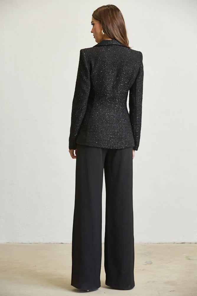 Gold Sequin Blazer