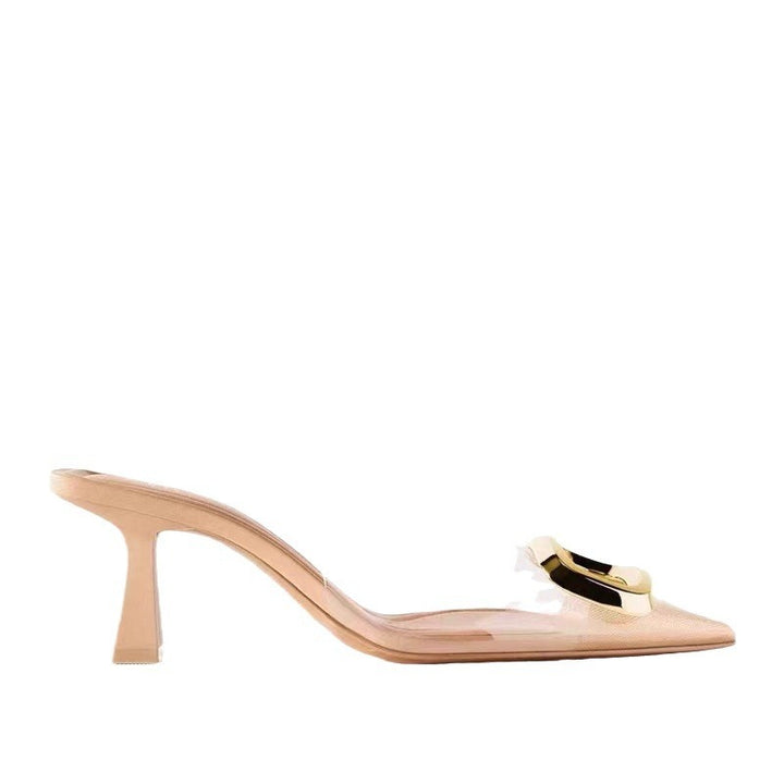 The Beatrix Buckle Heels
