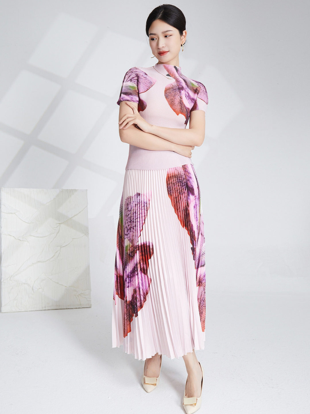 Fashion Half Skirt Set Women&