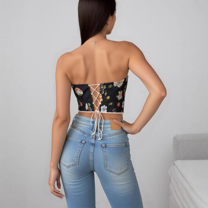 Lace lace top