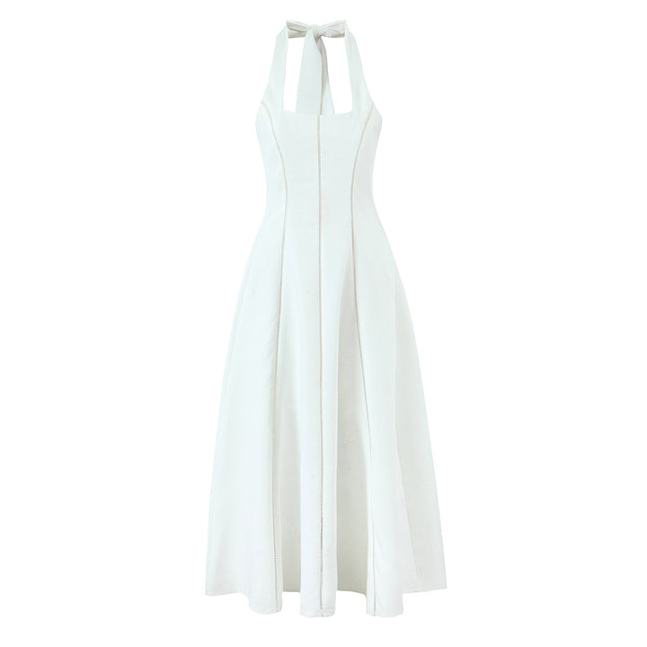 Neck strap dress