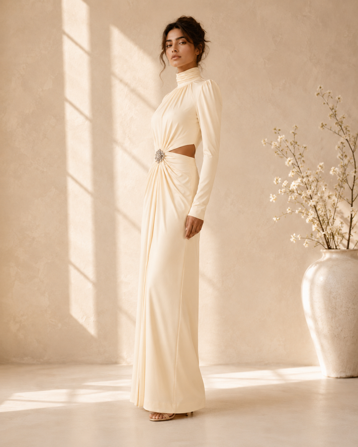 The Elowen Inlaid Dress