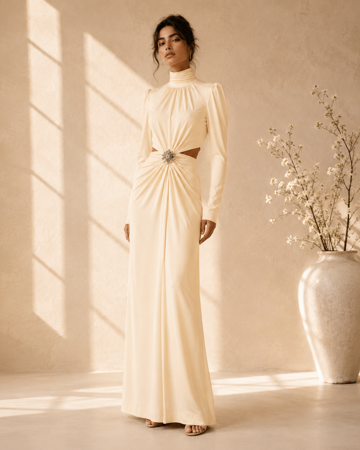 The Elowen Inlaid Dress