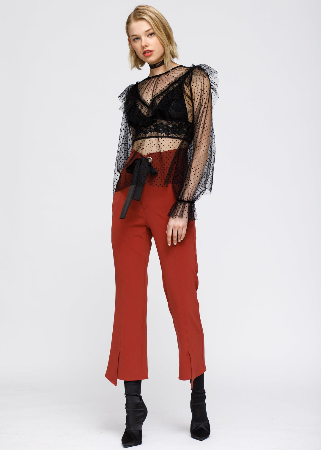 The Eloise Ruffle Top