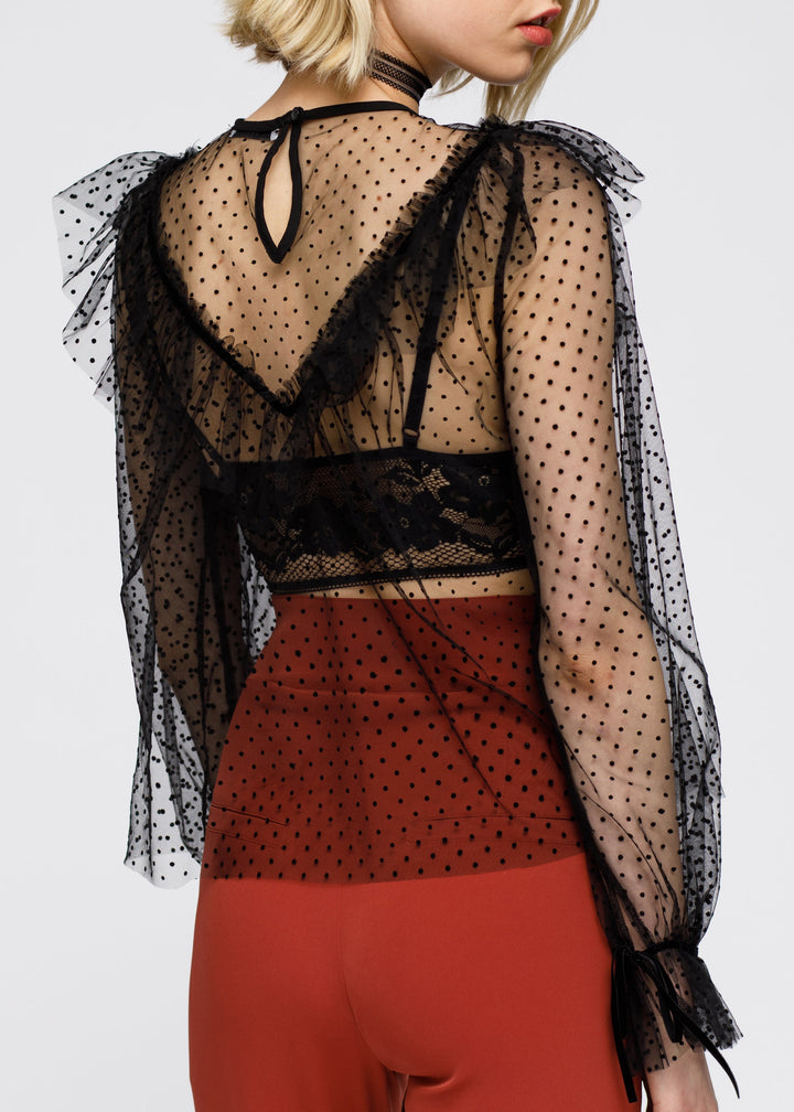 The Eloise Ruffle Top