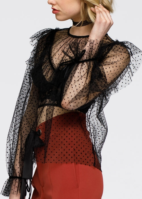 The Eloise Ruffle Top