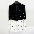 Women's Luxury Sequins Jacket + Skirt Set
