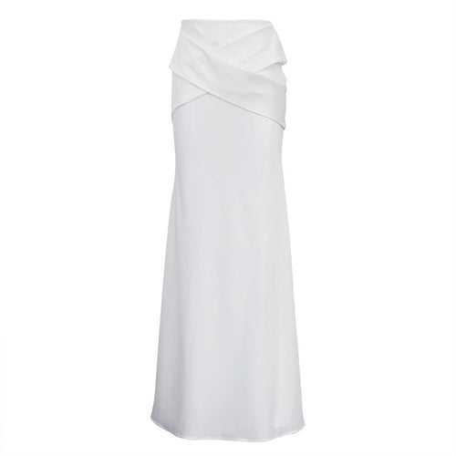 The Tamsin Satin Skirt