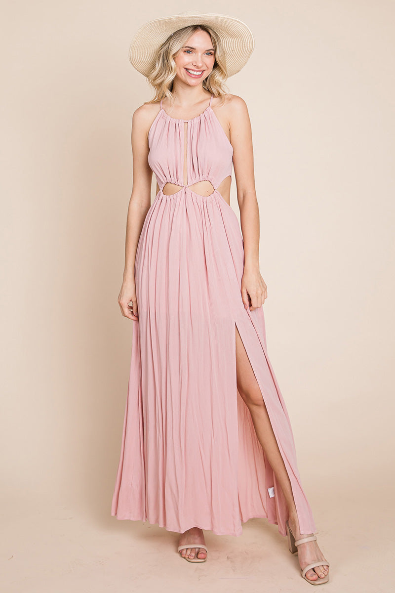 The Valencia Halter Dress