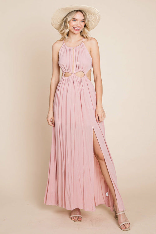 The Valencia Halter Dress