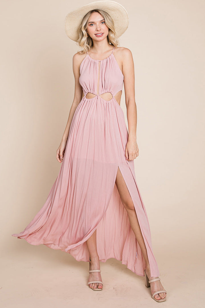 The Valencia Halter Dress