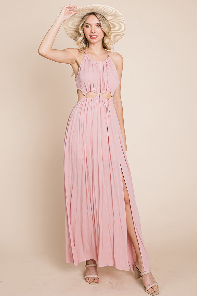 The Valencia Halter Dress